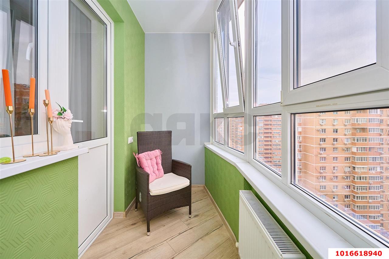 Фото №14: 3-комнатная квартира 88 м² - Краснодар, Прикубанский внутригородской округ, Фестивальный, Солнечный, мкр. жилой комплекс Екатеринодар, пр-кт Константина Образцова, 6/2