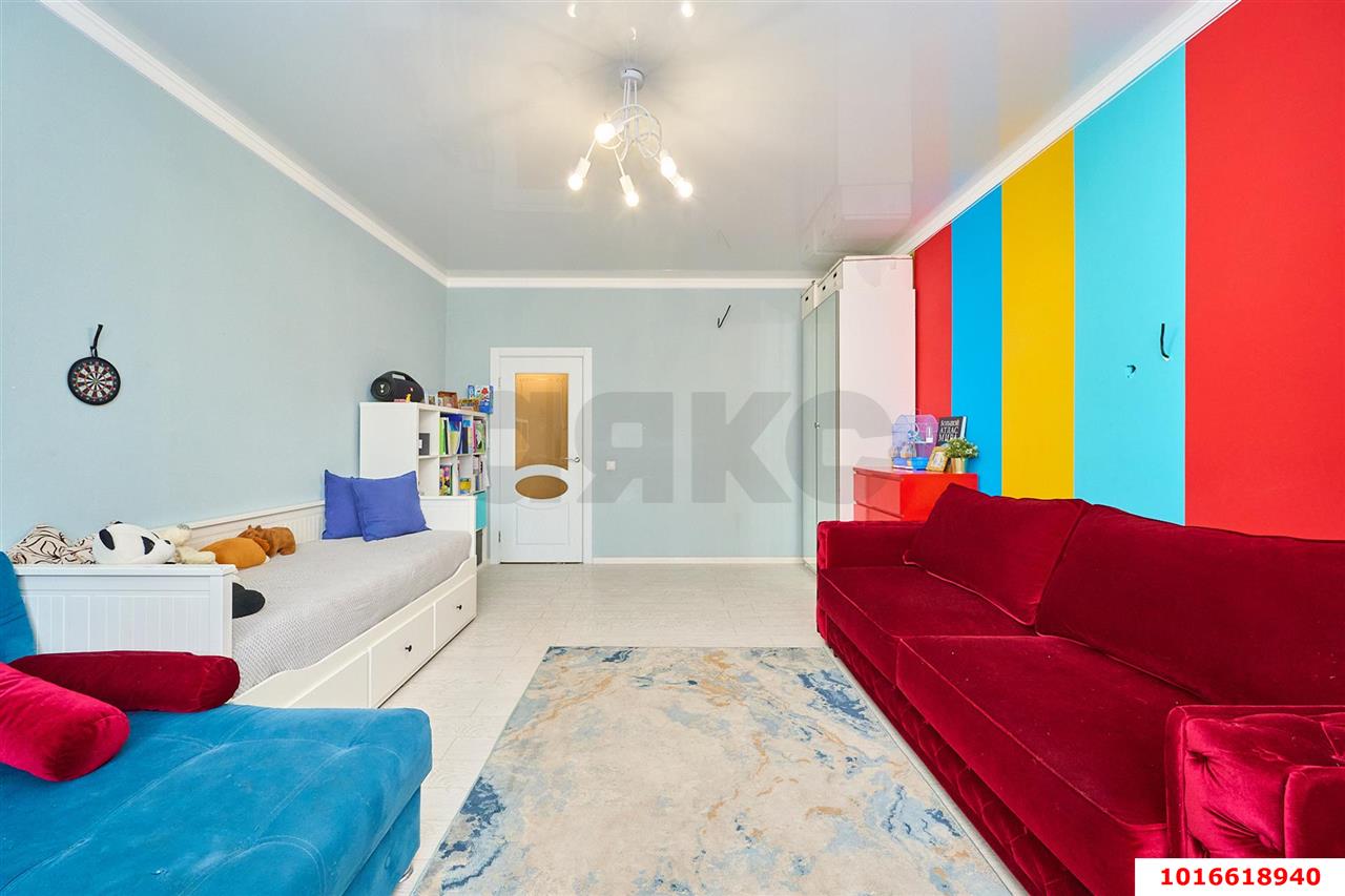 Фото №10: 3-комнатная квартира 88 м² - Краснодар, Прикубанский внутригородской округ, Фестивальный, Солнечный, мкр. жилой комплекс Екатеринодар, пр-кт Константина Образцова, 6/2