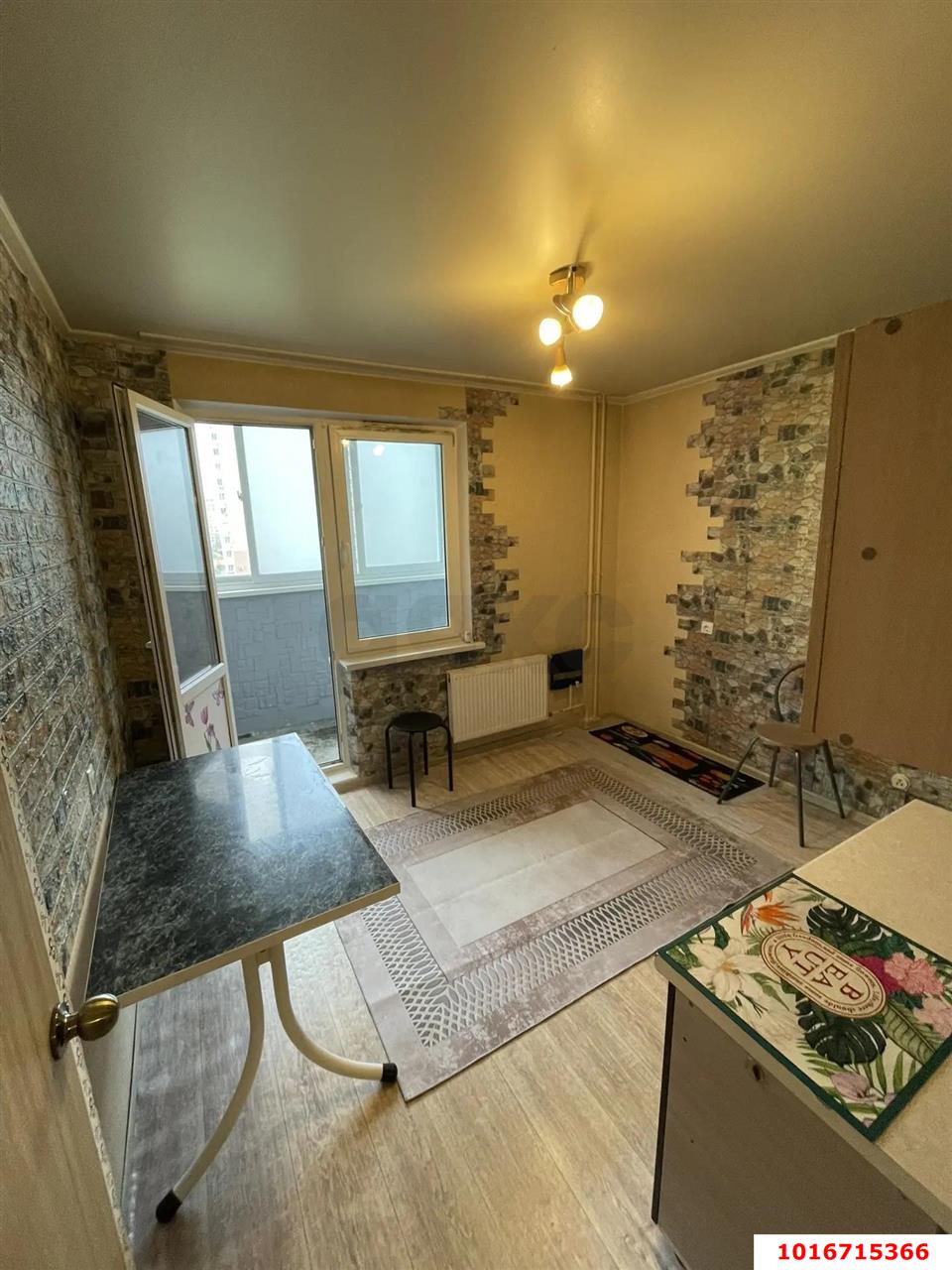 Фото №2: 1-комнатная квартира 38 м² - Краснодар, Прикубанский внутригородской округ, мкр. Молодёжный, ул. Душистая, 25