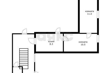 Фото №1: 2-комнатная квартира 25 м² - Краснодар, мкр. Центральный, ул. Рашпилевская, 129