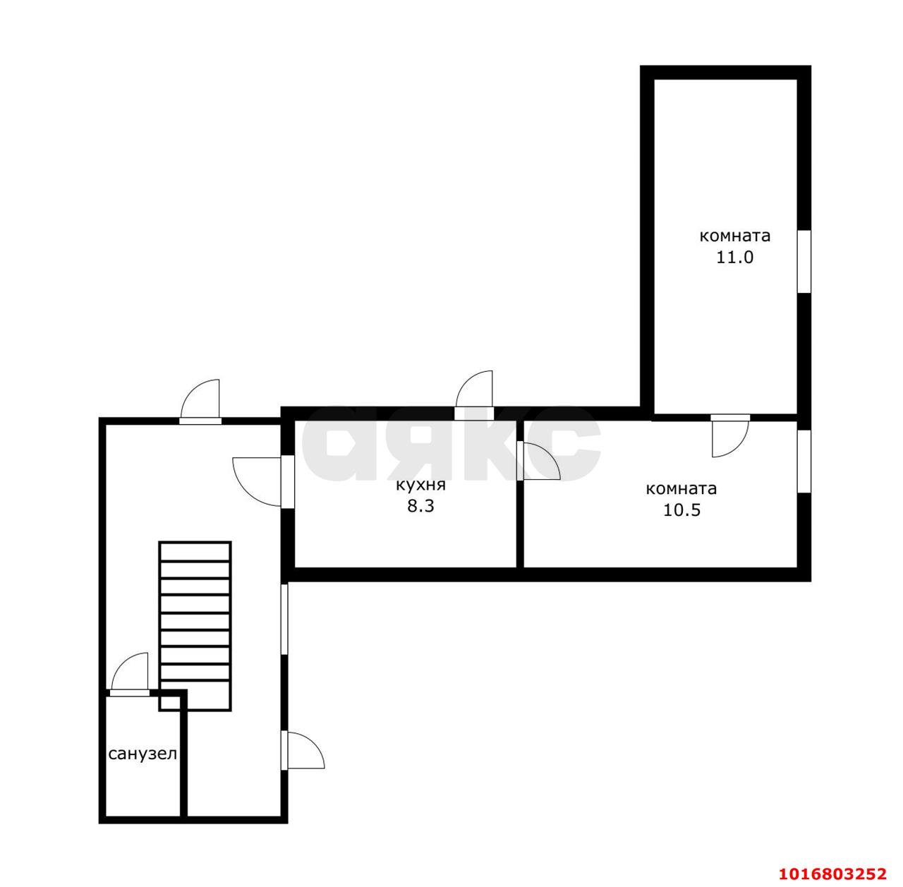 Фото №8: 2-комнатная квартира 25 м² - Краснодар, Западный внутригородской округ, мкр. Центральный, ул. Рашпилевская, 129