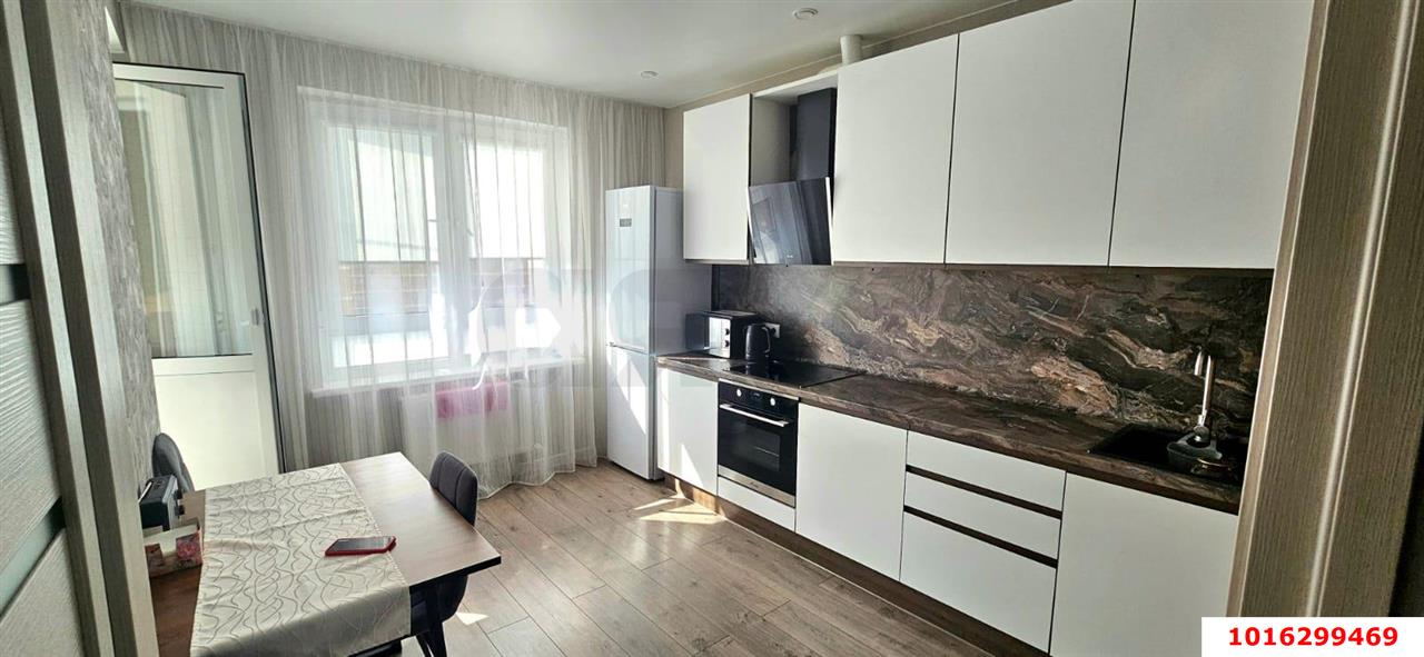 Фото №1: 1-комнатная квартира 33 м² - Краснодар, Прикубанский внутригородской округ, мкр. жилой комплекс Самолёт-2, ул. Западный Обход, 57