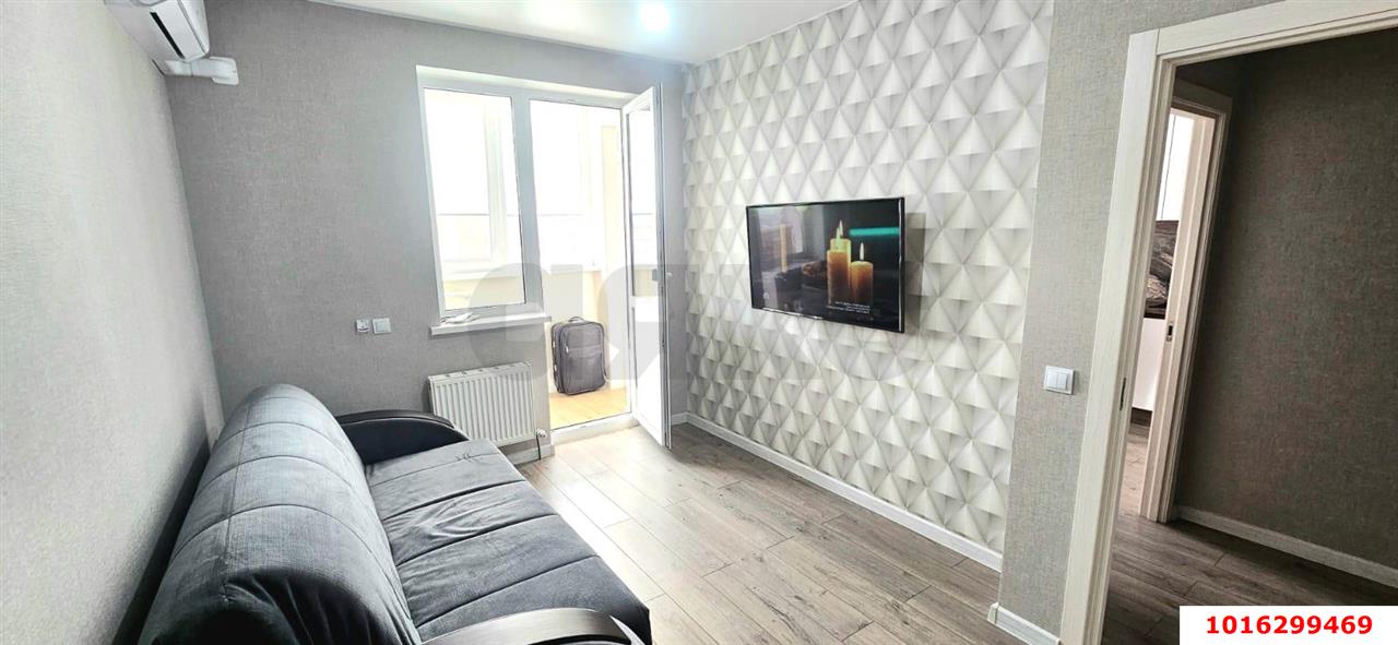 Фото №3: 1-комнатная квартира 33 м² - Краснодар, Прикубанский внутригородской округ, мкр. жилой комплекс Самолёт-2, ул. Западный Обход, 57