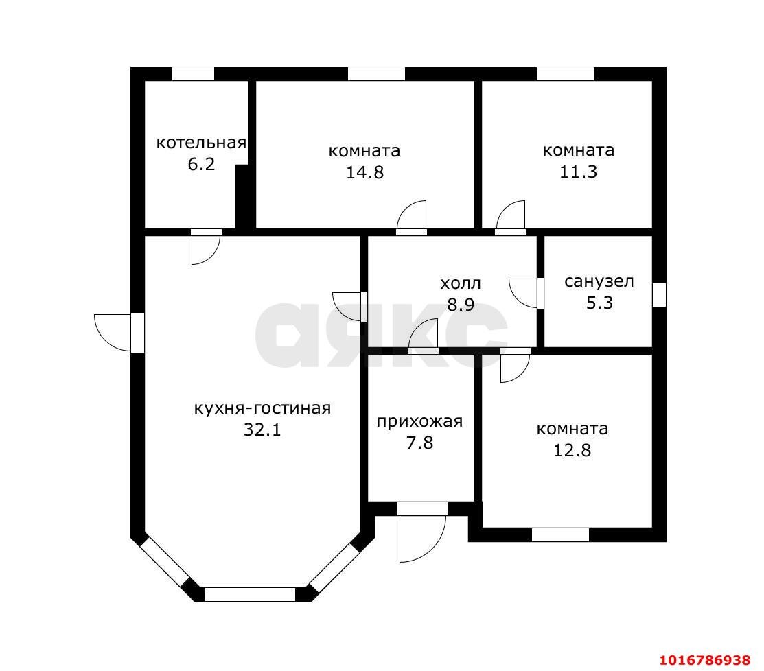 Фото №12: Дом 96 м² + 3.78 сот. - Новотитаровская, п. коттеджный  Новотитаровка, ул. Ягоднинская