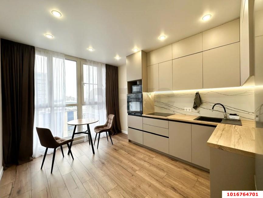 Фото №1: 1-комнатная квартира 38 м² - Краснодар, Прикубанский внутригородской округ, мкр. жилой комплекс Архитектор, ул. Наставников, 11