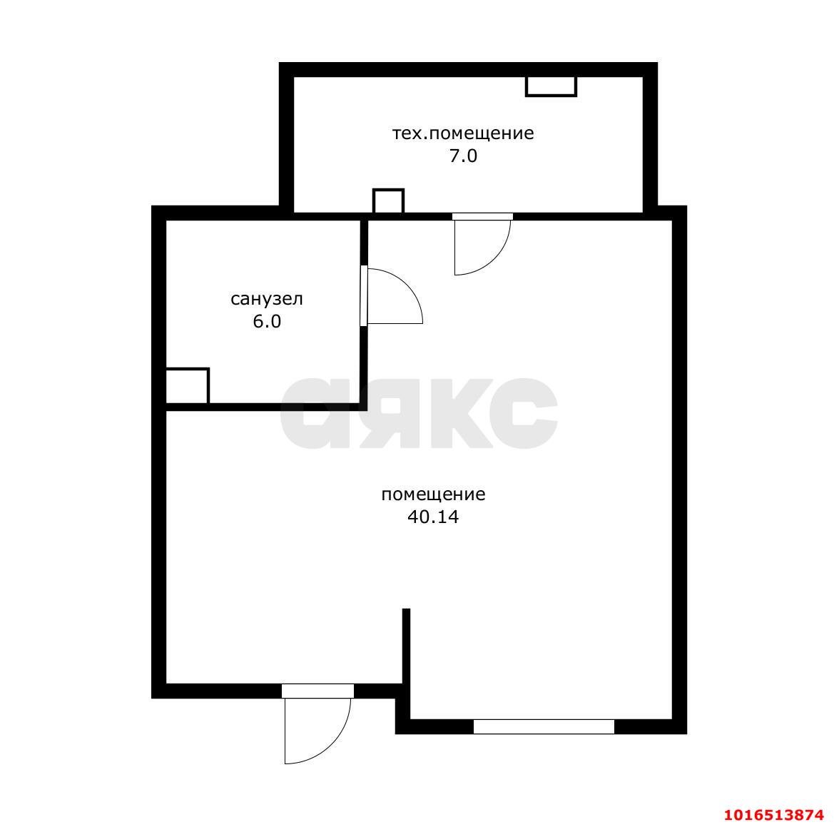 Фото №9: Коммерция 53 м² - Краснодар, Прикубанский внутригородской округ, имени Петра Метальникова, мкр. ЖК Лучший