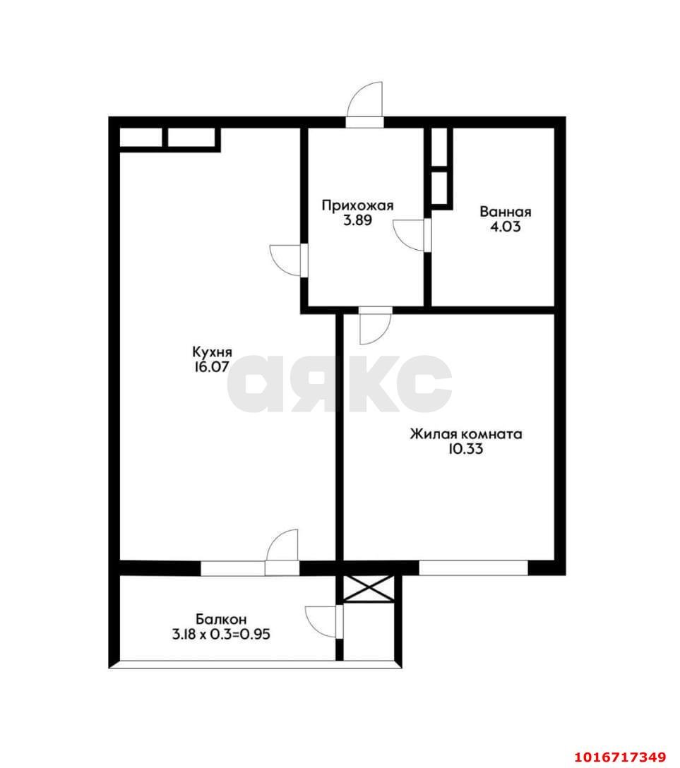 Фото №7: 1-комнатная квартира 35 м² - Краснодар, Прикубанский внутригородской округ, мкр. жилой комплекс Зелёный театр, ул. Западный Обход, 39/1к6