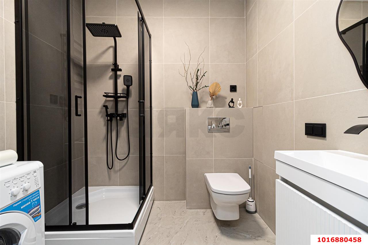 Фото №11: 1-комнатная квартира 38 м² - Краснодар, Центральный внутригородской округ, мкр. Черёмушки, ул. Обрывная, 132/1к4