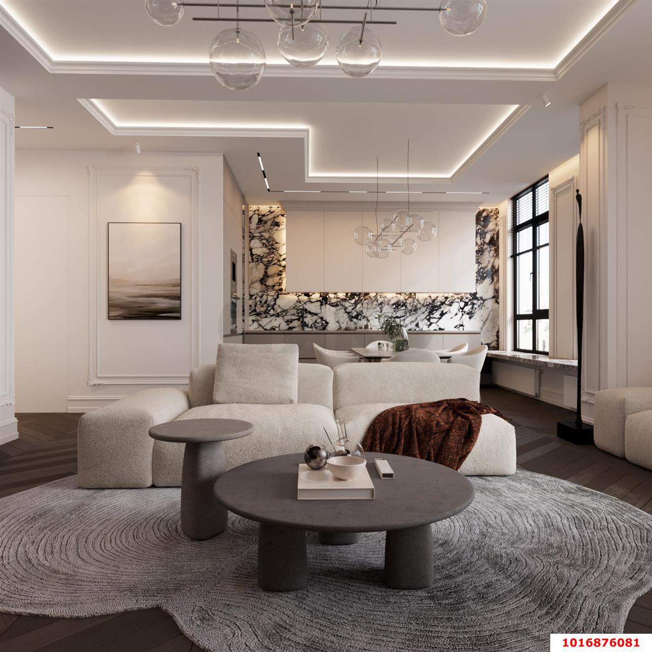 Фото №1: 4-комнатная квартира 147 м² - Краснодар, Западный внутригородской округ, ЖК Оазис, мкр. жилой комплекс Оазис, ул. Клубная, 11