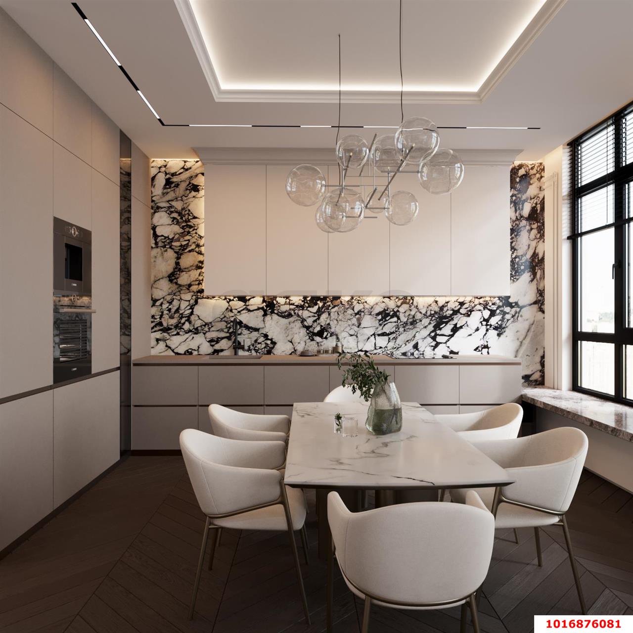 Фото №2: 4-комнатная квартира 147 м² - Краснодар, Западный внутригородской округ, ЖК Оазис, мкр. жилой комплекс Оазис, ул. Клубная, 11