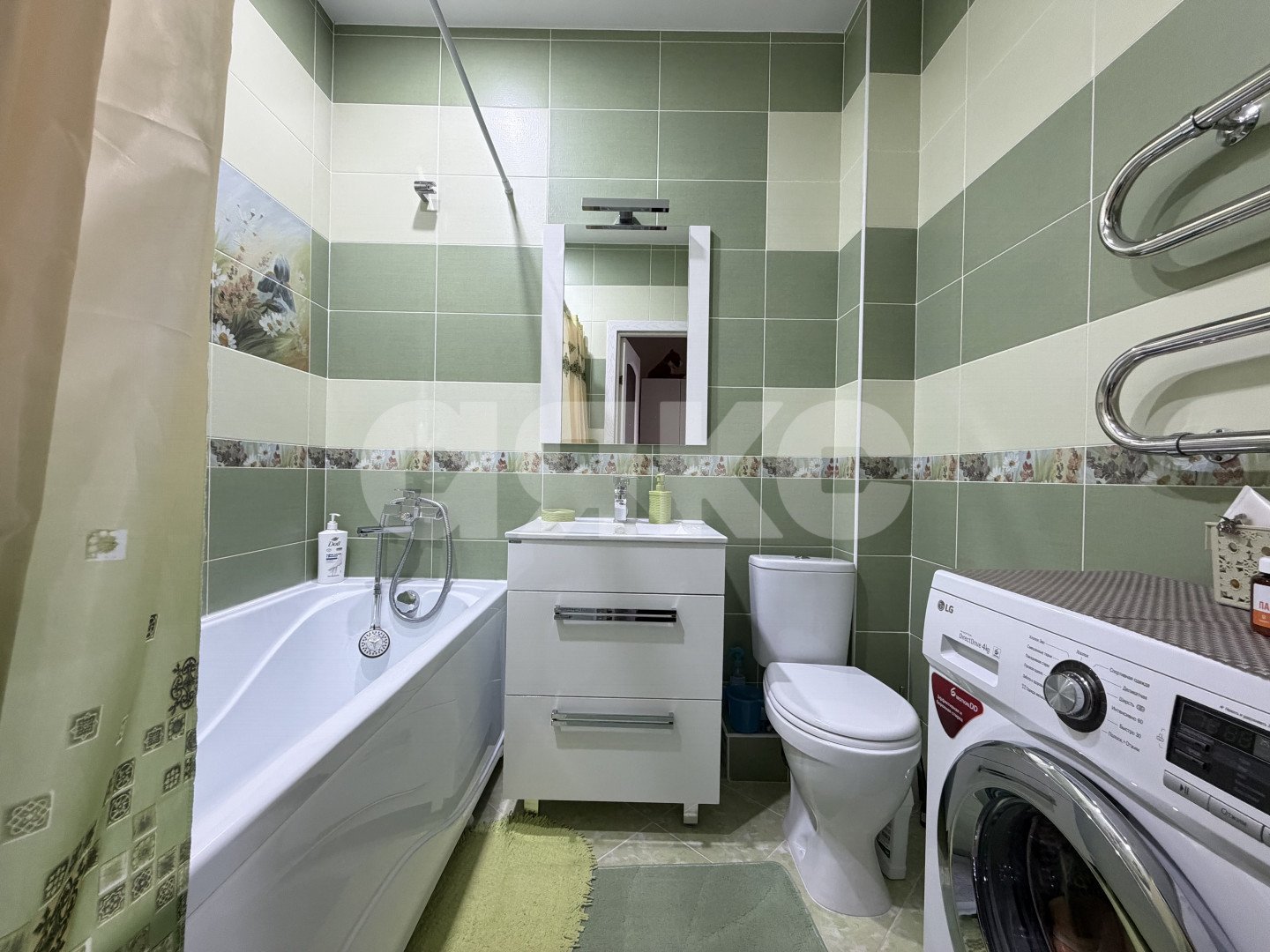 Фото №13: 1-комнатная квартира 37 м² - Горячий Ключ, мкр. Администрация, ул. Объездная, 18Ак7/2