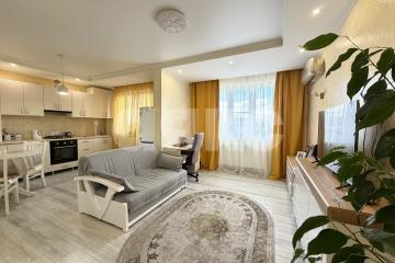 Фото №1: 1-комнатная квартира 37 м² - Горячий Ключ, мкр. Администрация, ул. Объездная, 18Ак7/2