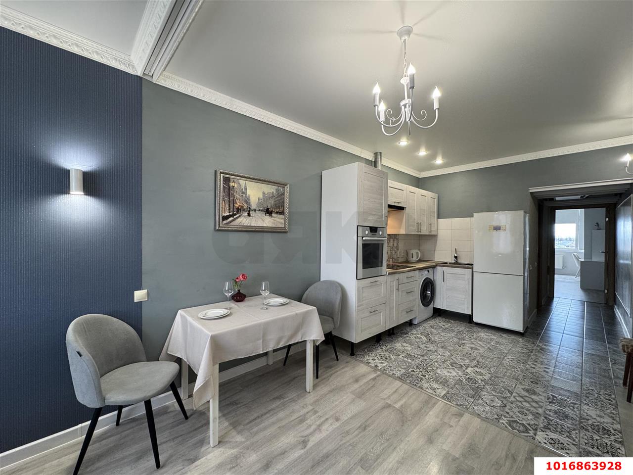 Фото №4: 1-комнатная квартира 44 м² - Краснодар, мкр. Прикубанский внутригородской округ, пр-д 1-й Сахалинский, 1