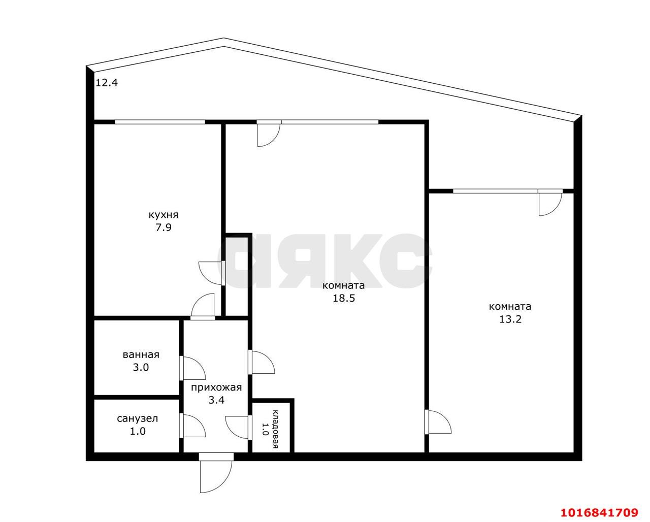 Фото №13: 2-комнатная квартира 60 м² - Краснодар, мкр. Западный внутригородской округ, ул. Красная, 145/1