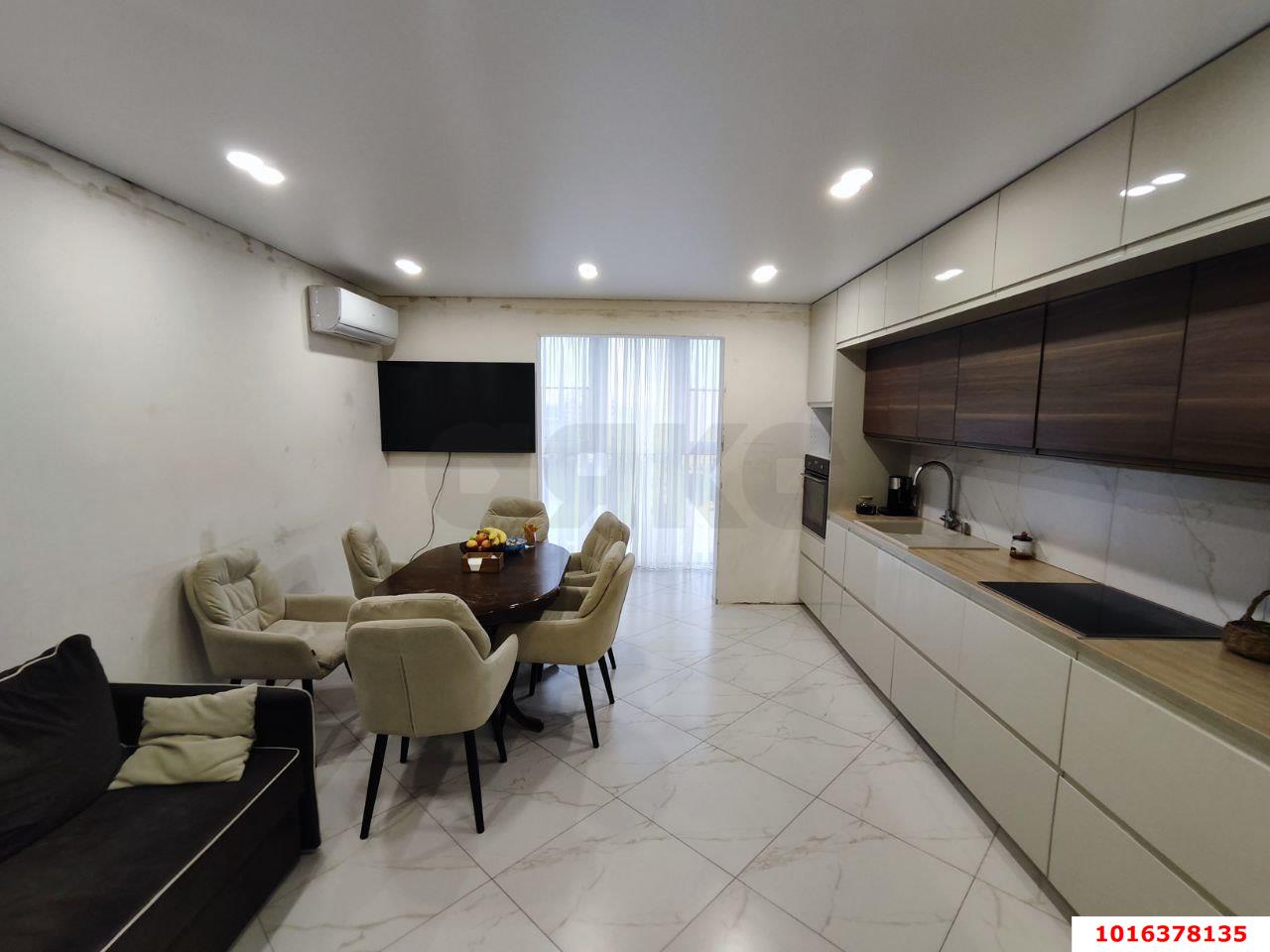 Фото №1: 3-комнатная квартира 90 м² - Яблоновский, мкр. ЖК Солнечный, ул. Солнечная, 55к21