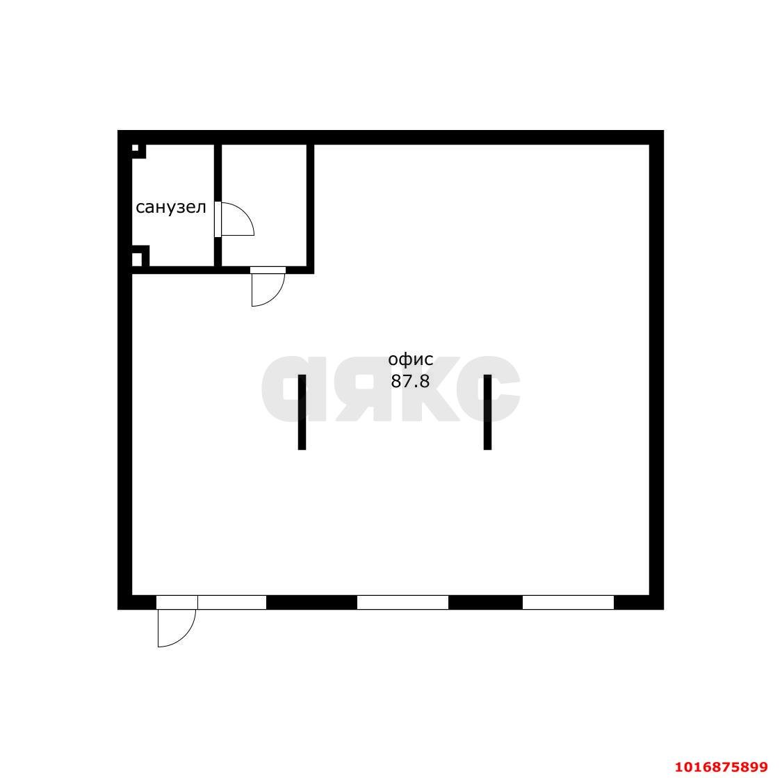 Фото №8: Коммерция 87 м² - Краснодар, Прикубанский внутригородской округ, мкр. жилой комплекс Лето, ул. имени Генерала Корнилова, 1