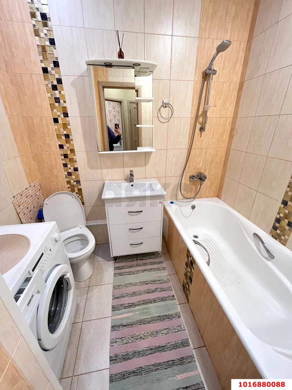 Фото №7: 1-комнатная квартира 40 м² - Краснодар, Прикубанский внутригородской округ, Завод Измерительных Приборов, мкр. ЖК Москва, ул. Российская, 79/3к1