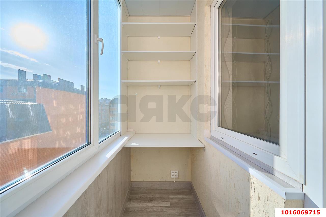 Фото №4: 1-комнатная квартира 33 м² - Краснодар, Прикубанский внутригородской округ, Завод Радиоизмерительных Приборов, мкр. Музыкальный, ул. имени Сергея Есенина, 127/2