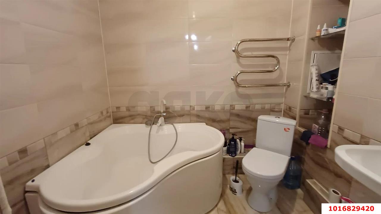 Фото №4: 1-комнатная квартира 47 м² - Краснодар, Прикубанский внутригородской округ, Школьный, Круглик, жилой комплекс Ежи, мкр. Табачная Фабрика, ул. Табачная, 1/1к2