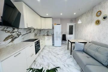 Фото №1: 1-комнатная квартира 45 м² - Краснодар, мкр. Карасунский внутригородской округ, ул. имени В.Н. Мачуги, 166Ак1