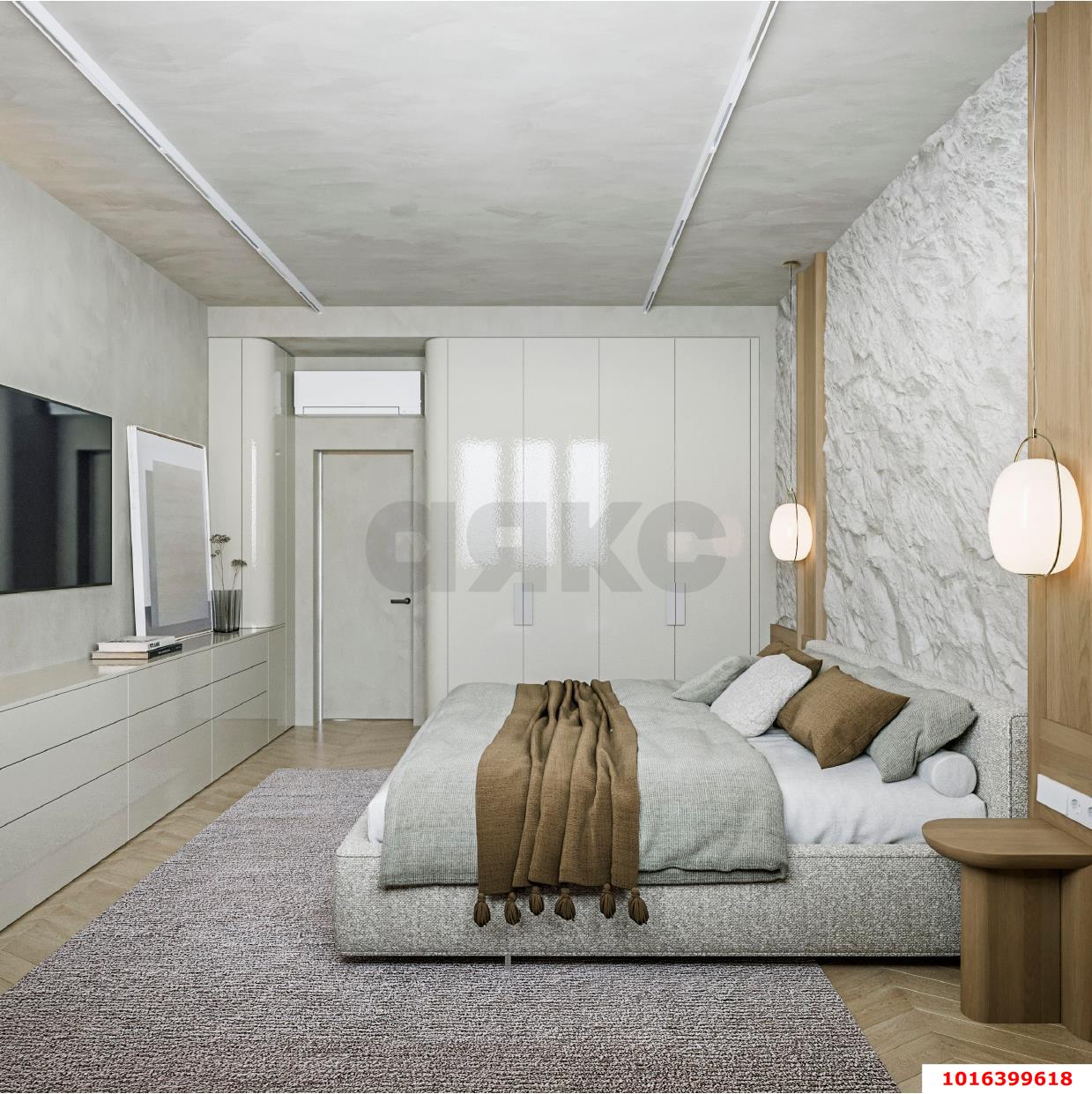 Фото №7: 2-комнатная квартира 70 м² - Краснодар, Прикубанский внутригородской округ, Круглик, жилой комплекс Сердце, мкр. Школьный, ул. Школьная, 1