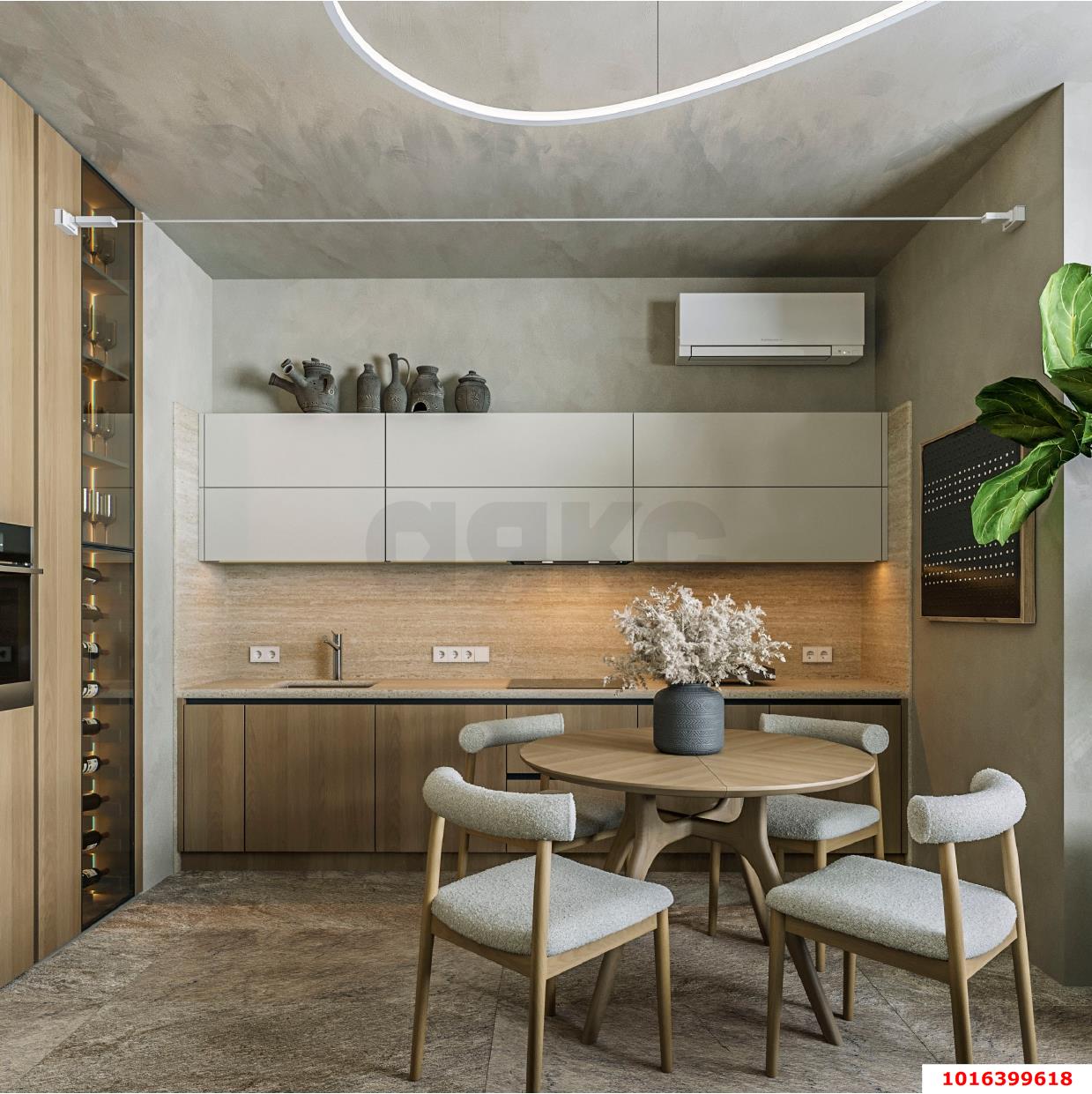 Фото №5: 2-комнатная квартира 70 м² - Краснодар, Прикубанский внутригородской округ, Круглик, жилой комплекс Сердце, мкр. Школьный, ул. Школьная, 1