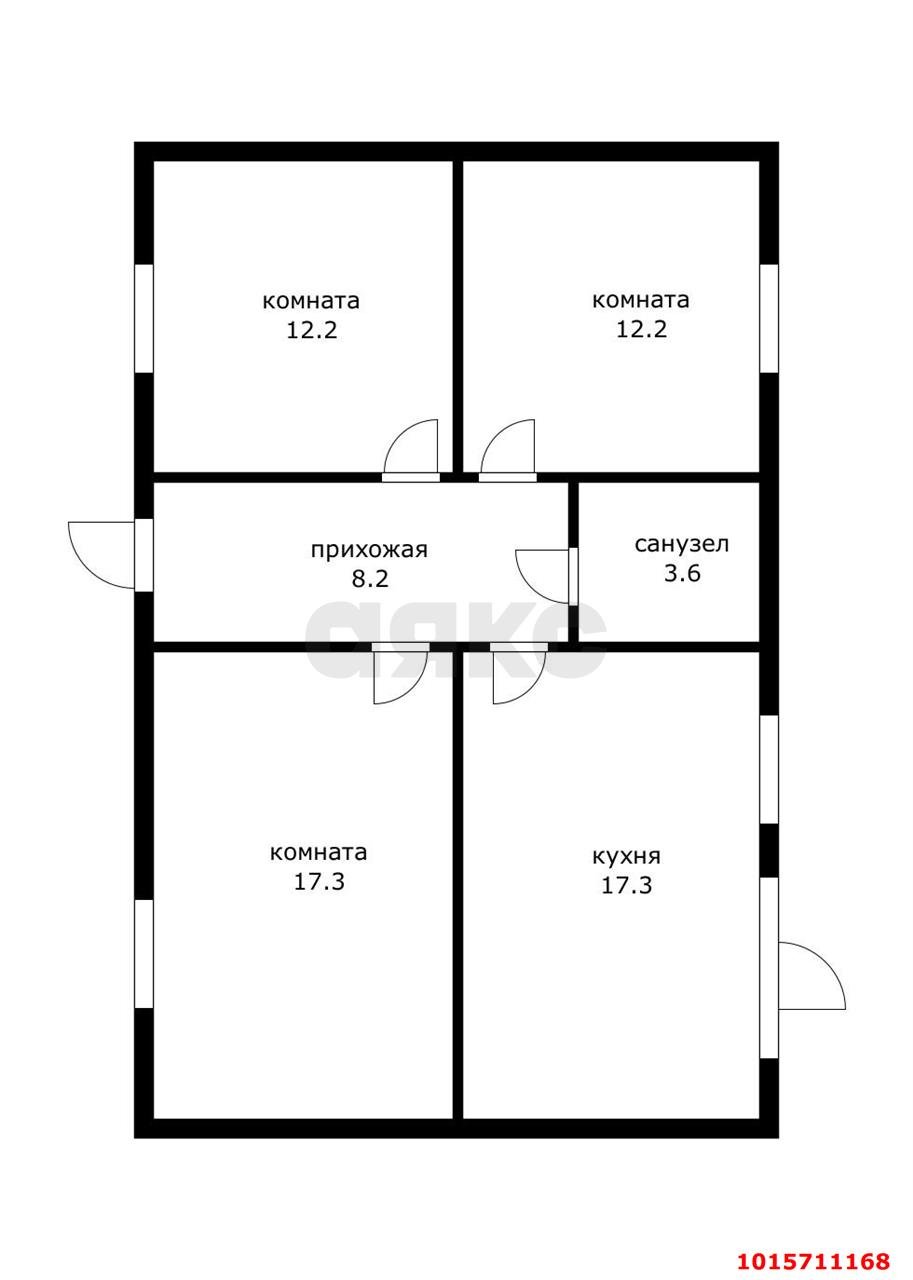Фото №16: Дом 74 м² + 4 сот. - Берёзка, мкр. Прикубанский внутригородской округ, ул. Цветочная, 58