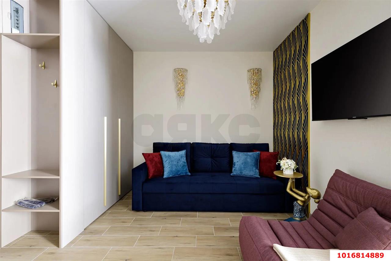 Фото №7: 1-комнатная квартира 37 м² - Краснодар, ЖК Все Свои Вип, Центральный внутригородской округ, Табачная Фабрика, мкр. жилой комплекс Все Свои, ул. Колхозная, 5/2