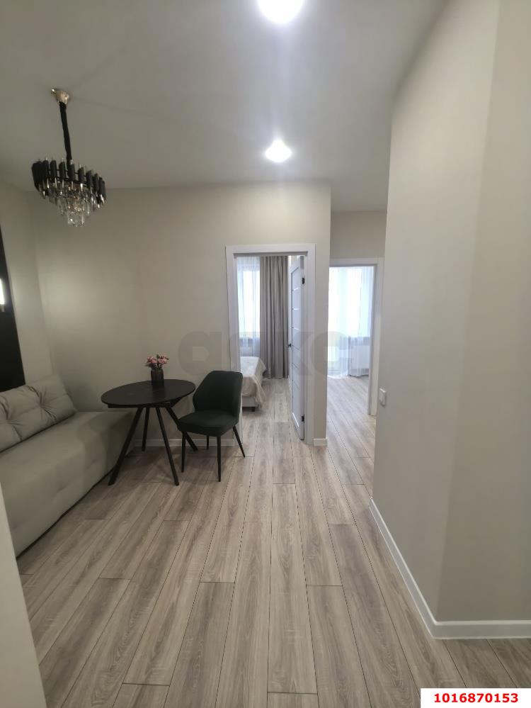 Фото №5: 2-комнатная квартира 42 м² - Краснодар, Прикубанский внутригородской округ, Калинино, Завод Радиоизмерительных Приборов, мкр. ЖК Акварели-2, ул. Тепличная, 62/1к2