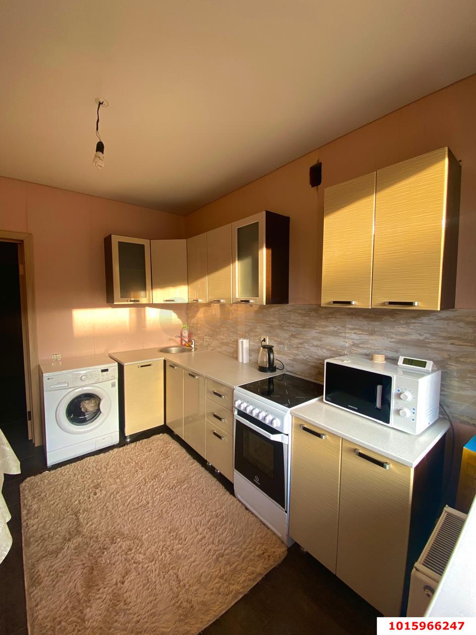 Фото №1: 1-комнатная квартира 33 м² - Краснодар, Прикубанский внутригородской округ, мкр. Музыкальный, ул. имени С.В. Рахманинова, 17