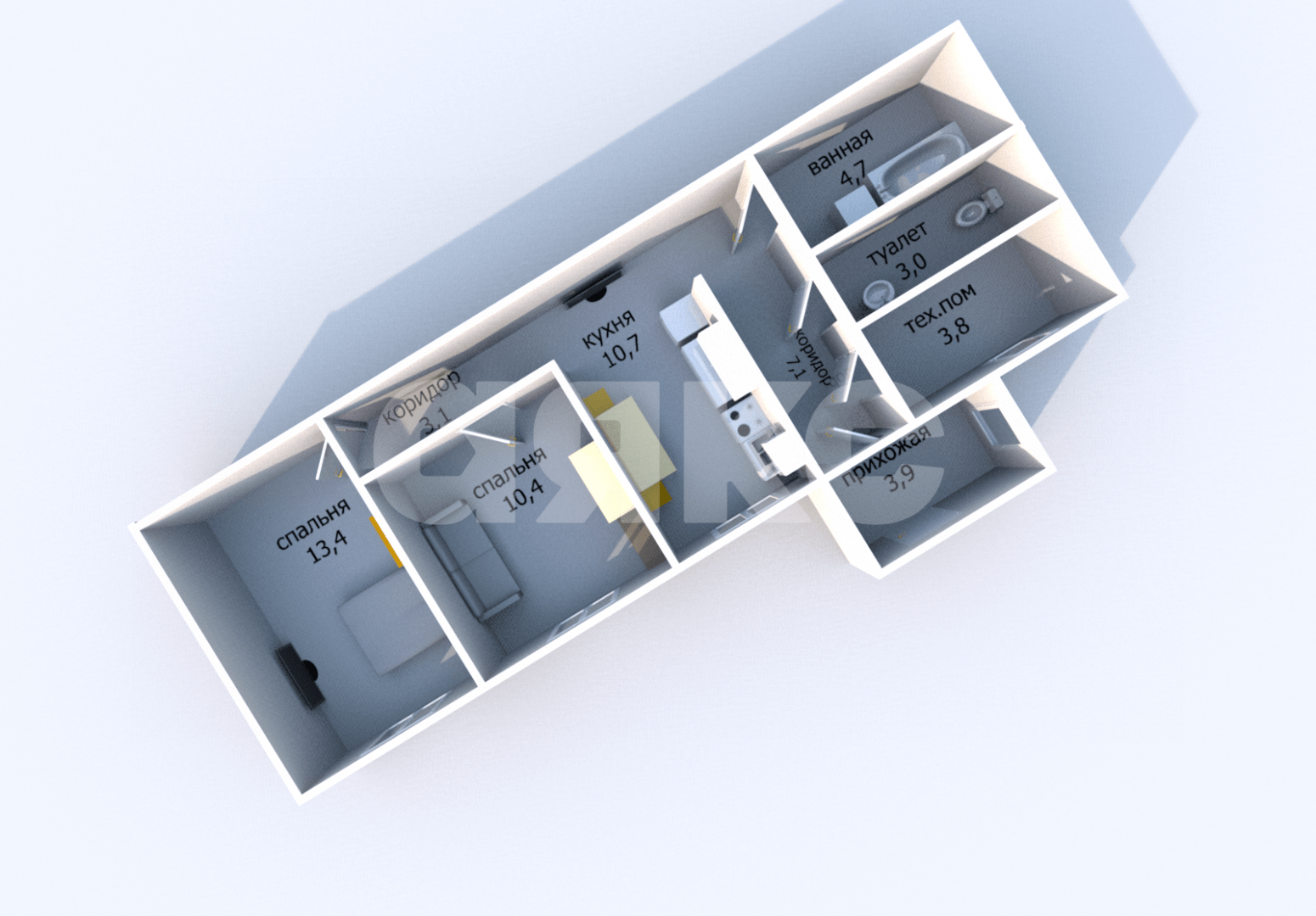 Фото №27: Дом 187 м² + 10 сот. - Супсех, ул. Леонова
