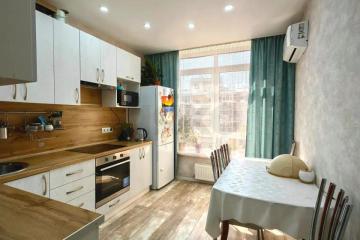 Фото №3: 2-комнатная квартира 77 м² - Краснодар, мкр. жилой комплекс Дуэт, ул. Душистая, 79к2