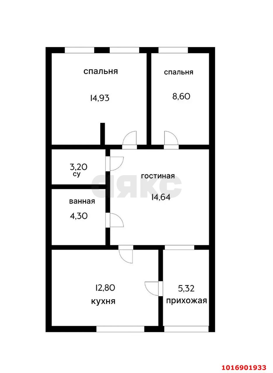 Фото №10: 3-комнатная квартира 70 м² - Краснодар, Кожзавод, мкр. Западный внутригородской округ, ул. Кожевенная, 5