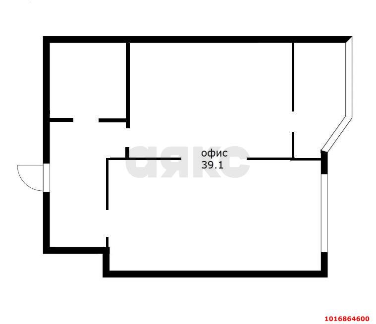 Фото №5: Офисное помещение 39 м² - Краснодар, Карасунский внутригородской округ, мкр. жилой комплекс Сказка Град, ул. имени В.Н. Мачуги, 166А