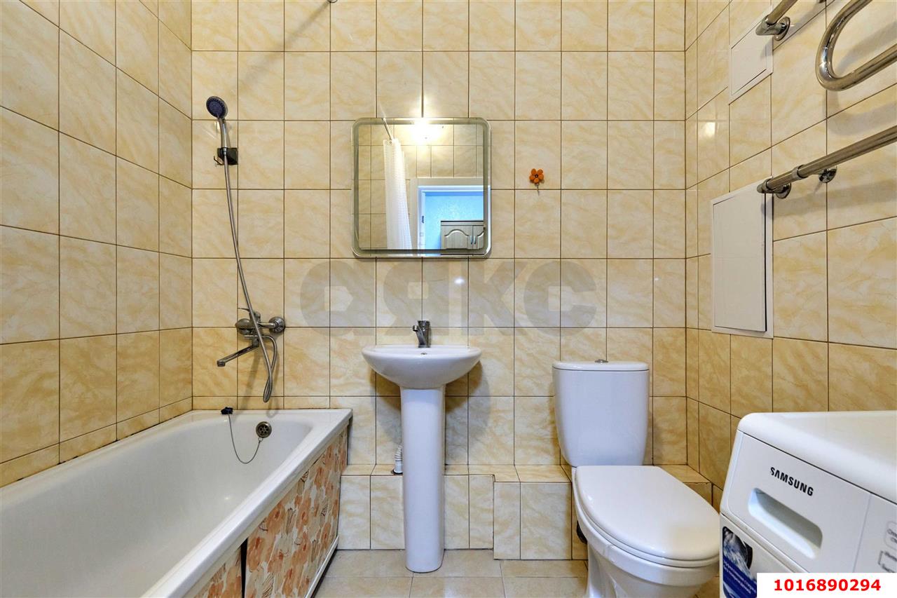 Фото №7: 1-комнатная квартира 42 м² - Краснодар, Прикубанский внутригородской округ, мкр. жилой комплекс Спортивная Деревня, ул. Западный Обход, 42к3