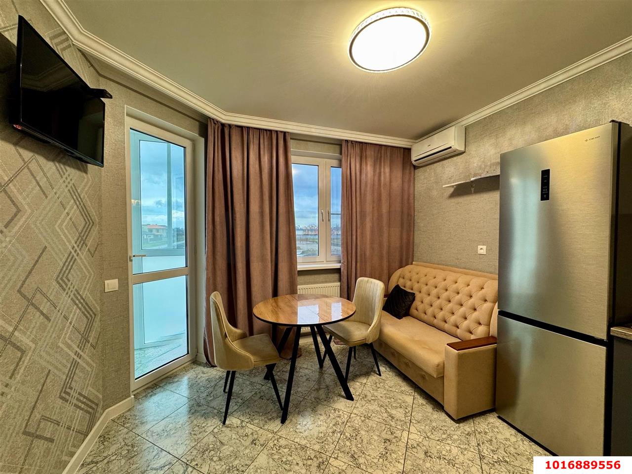 Фото №1: 1-комнатная квартира 34 м² - Краснодар, Прикубанский внутригородской округ, мкр. жилой комплекс Южане, ул. Даниила Смоляна, 78