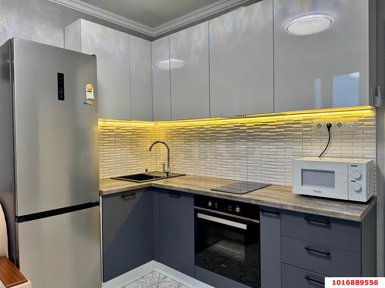 Фото №2: 1-комнатная квартира 34 м² - Краснодар, Прикубанский внутригородской округ, мкр. жилой комплекс Южане, ул. Даниила Смоляна, 78