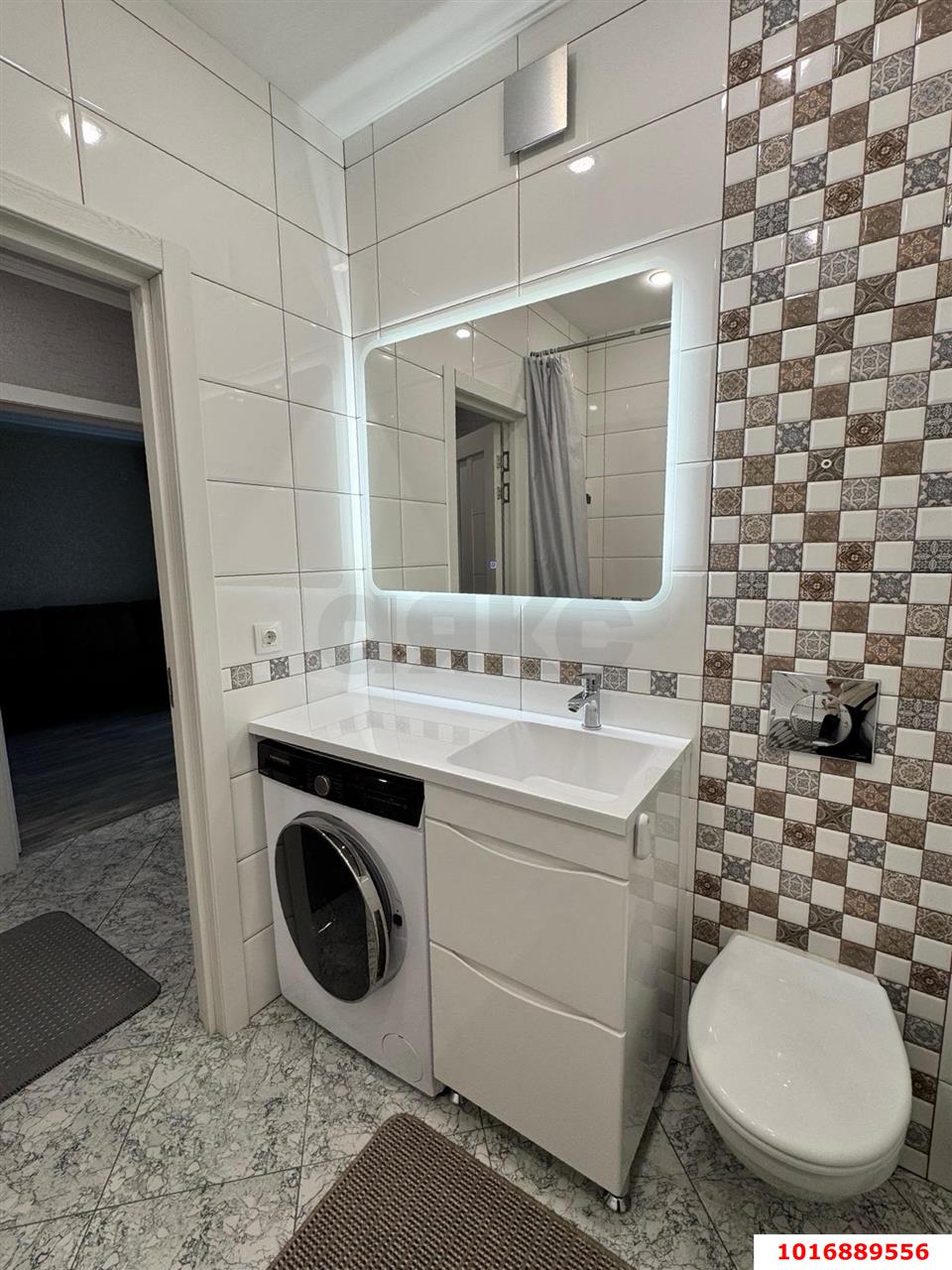 Фото №5: 1-комнатная квартира <span class="whitespace-nowrap">34 м²</span>, <span class="whitespace-nowrap">2/9 эт.</span> - Краснодар, Прикубанский внутригородской округ, мкр. жилой комплекс Южане, ул. Даниила Смоляна, 78