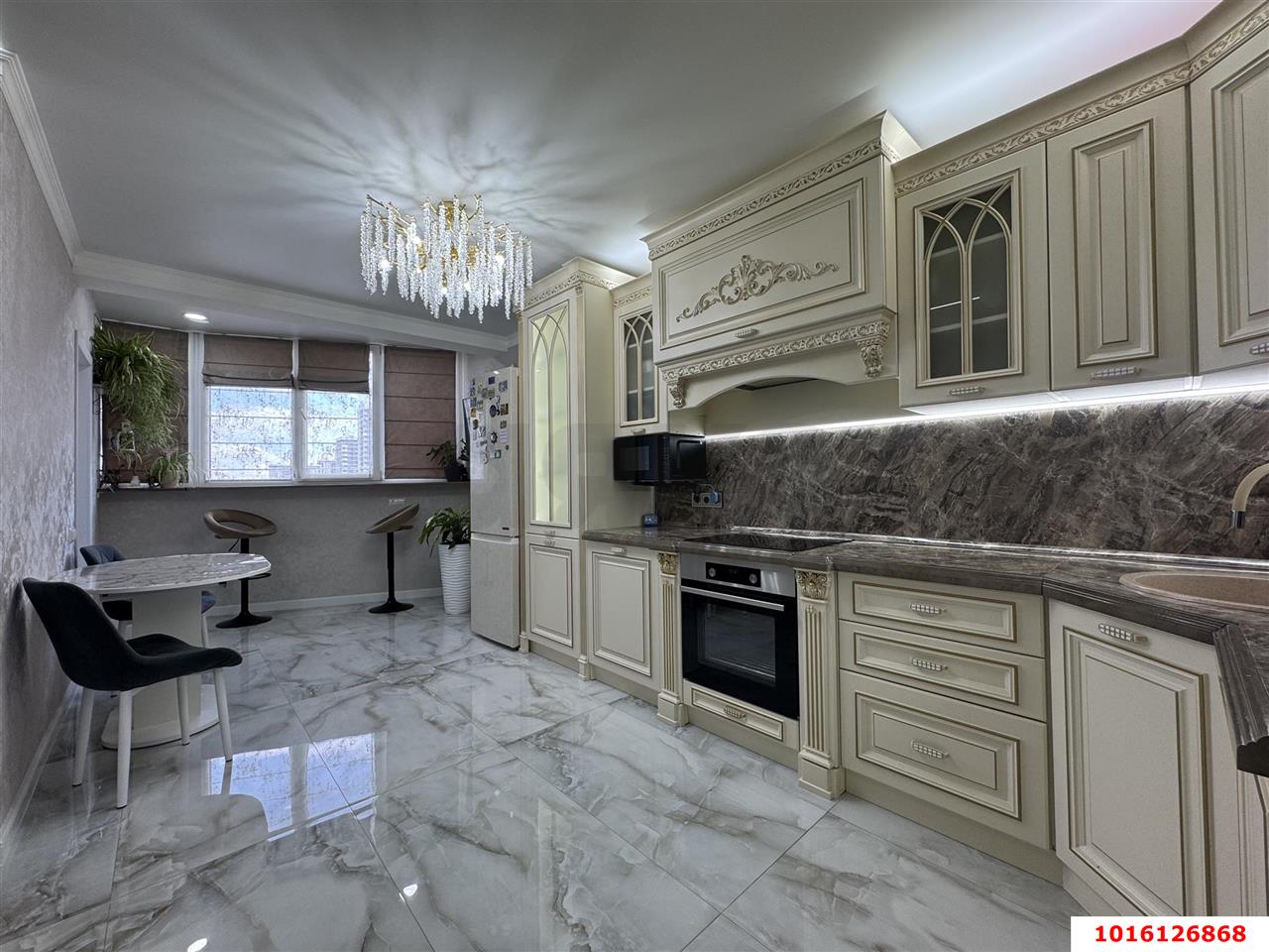 Фото №1: 3-комнатная квартира 98 м² - Краснодар, Прикубанский внутригородской округ, Россинского, мкр. жилой комплекс Россинский Парк, ул. Командорская, 15