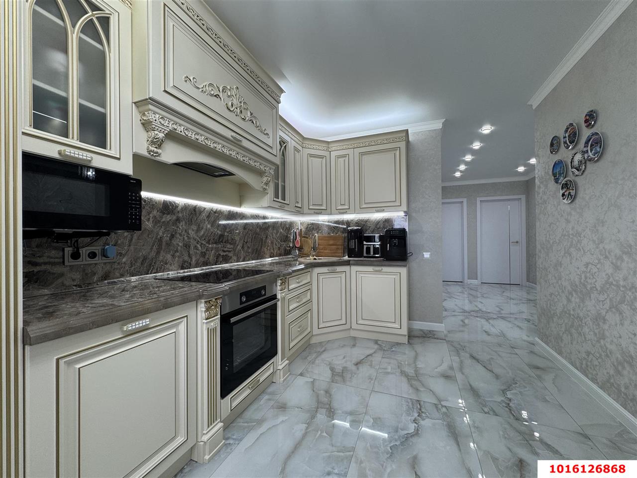 Фото №2: 3-комнатная квартира 98 м² - Краснодар, Прикубанский внутригородской округ, Россинского, мкр. жилой комплекс Россинский Парк, ул. Командорская, 15