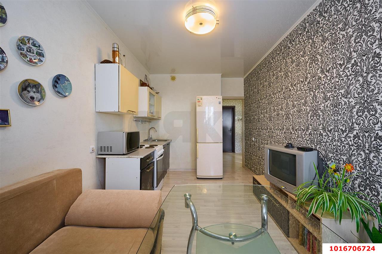 Фото №4: 1-комнатная квартира 42 м² - Краснодар, Прикубанский внутригородской округ, мкр. 9-й километр, пр-д Репина, 5