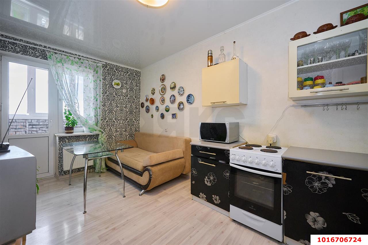 Фото №5: 1-комнатная квартира 42 м² - Краснодар, Прикубанский внутригородской округ, мкр. 9-й километр, пр-д Репина, 5