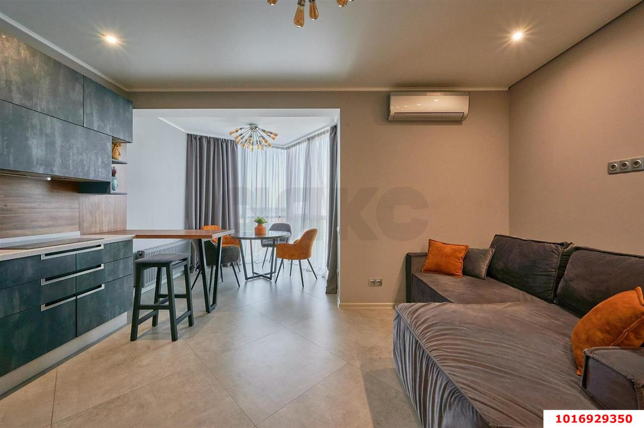 Фото №3: 2-комнатная квартира 61 м² - Краснодар, ЖК Седьмой Континент, Прикубанский внутригородской округ, Фестивальный, Отделение № 1 совхоза Солнечный, мкр. жилой комплекс Седьмой Континент, ул. Совхозная, 1к3