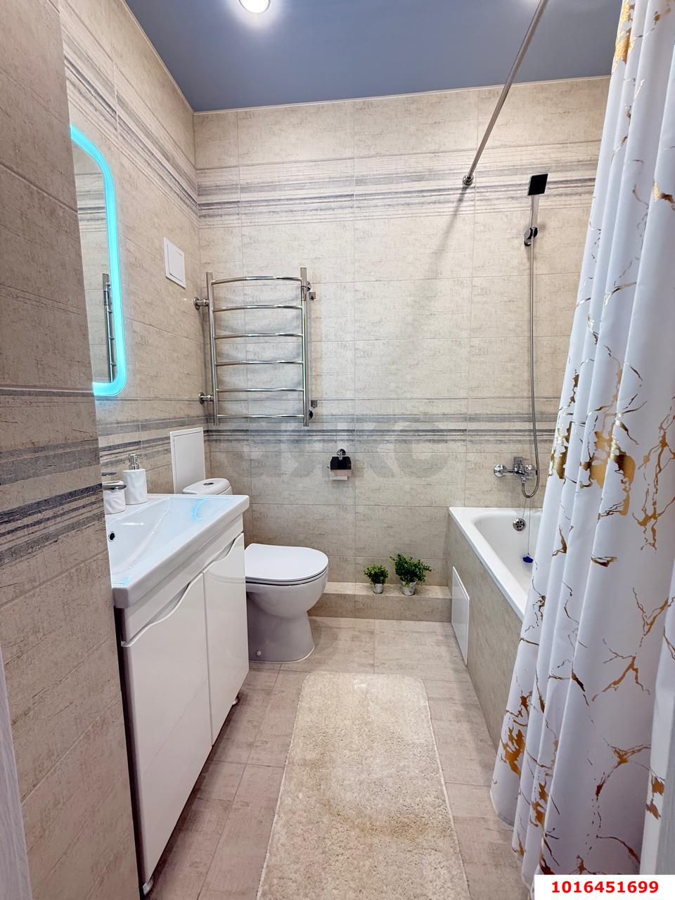 Фото №13: 1-комнатная квартира 35 м² - Российский, мкр. Прикубанский внутригородской округ, ул. имени В.М. Комарова, 21В