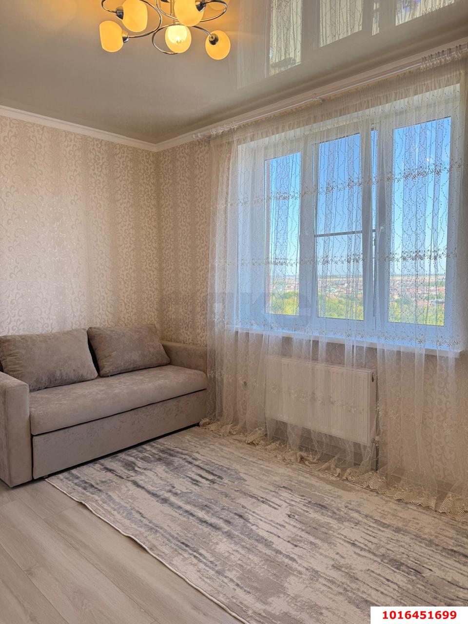 Фото №4: 1-комнатная квартира 35 м² - Российский, мкр. Прикубанский внутригородской округ, ул. имени В.М. Комарова, 21В