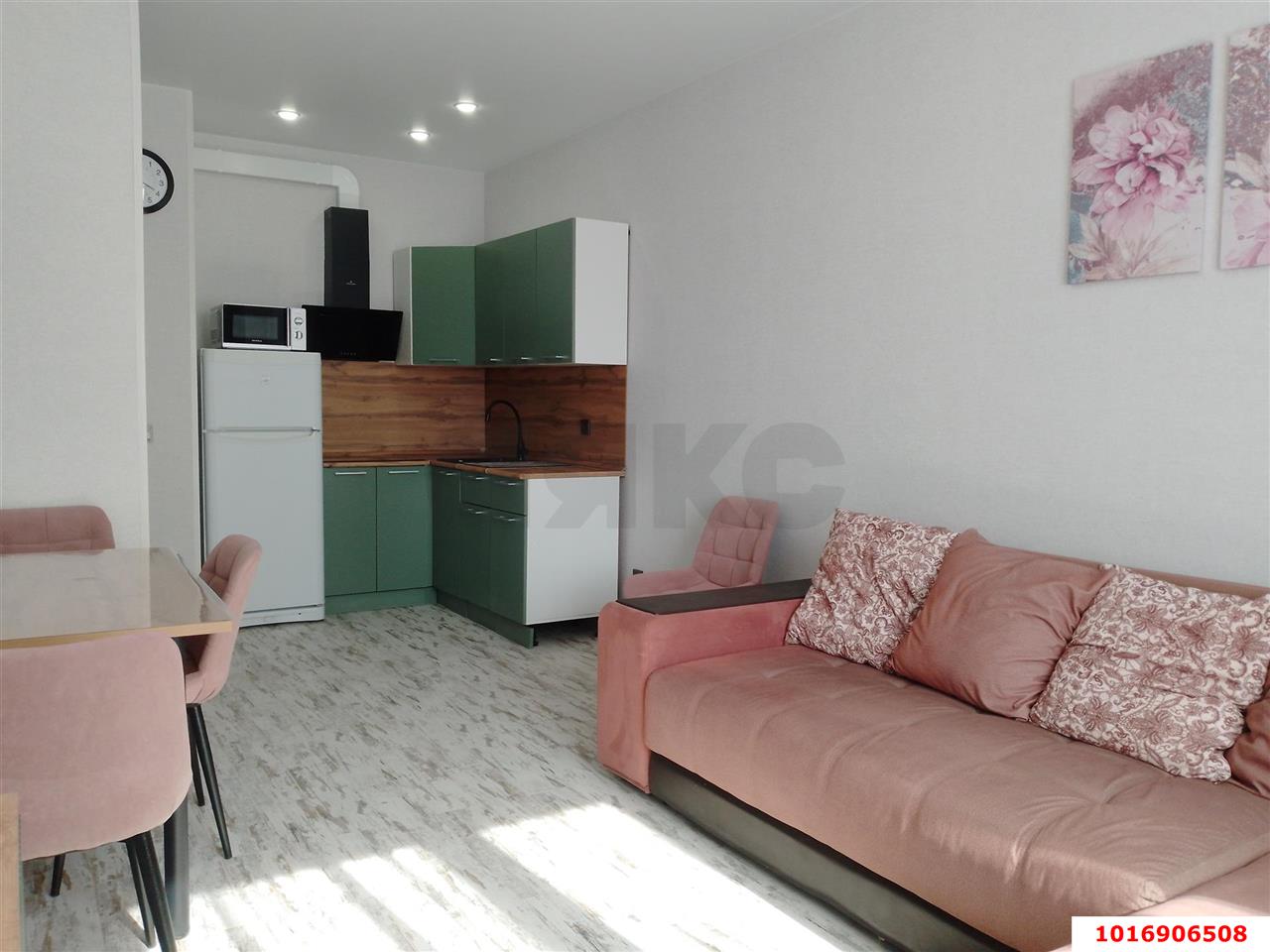 Фото №2: 1-комнатная квартира 38 м² - Краснодар, Прикубанский внутригородской округ, мкр. жилой комплекс Самолёт-3, ул. Ивана Беличенко, 86