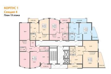 Фото №5: 4-комнатная квартира 153 м² - Краснодар, мкр. жилой комплекс Кино, ул. Уральская, 100