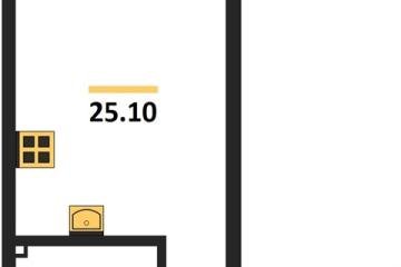 Фото №1: Студия 25 м² - Краснодар, мкр. Парк Победы, 