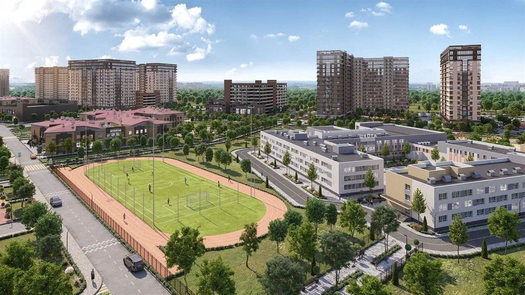 Фото №6: 3-комнатная квартира 70 м² - Краснодар, Прикубанский внутригородской округ, мкр. Догма Парк