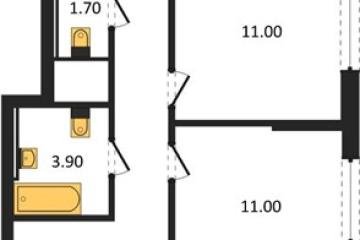Фото №1: 3-комнатная квартира 77 м² - Краснодар, мкр. квартал Самолёт 7, 